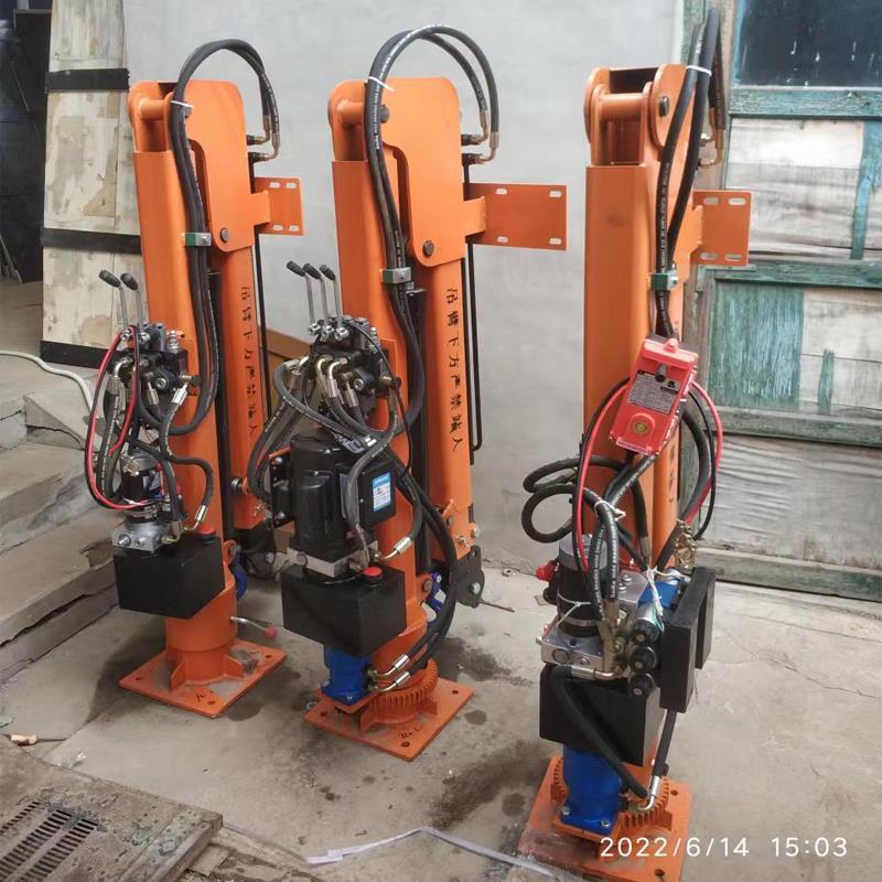 榕城区重汽蓝牌随车吊 3.2吨 国六动力强 液压驱动 农用自卸起重机
